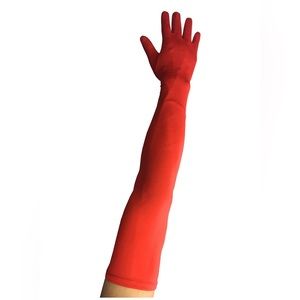 Red Spandex Gloves